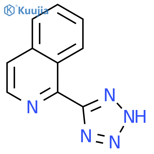 1-(1H-1,2,3,4-tetrazol-5-yl)isoquinoline structure