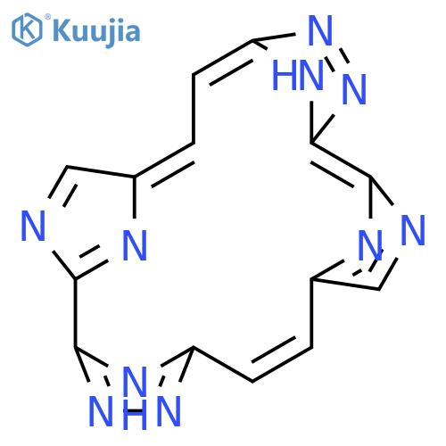 3,4,10,13,14,20,21,22,23,24-Decaazapentacyclo[16.2.1.12,5.18,11.112,15]tetracosa-1(21),2,4,6,8(23),9,11,13,15,17,19-undecaene structure