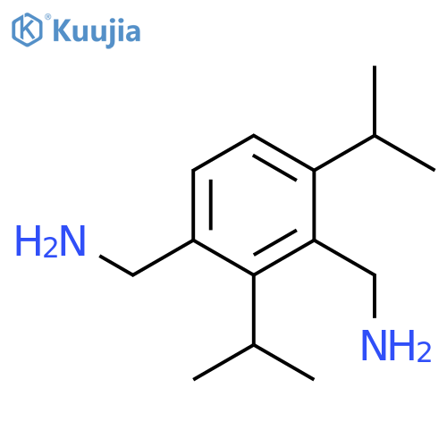 1,3-Benzenedimethanamine, 2,4-bis(1-methylethyl)- structure