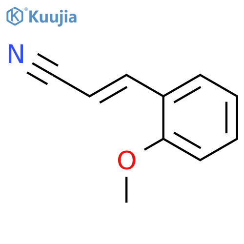 2-PROPENENITRILE, 3-(2-METHOXYPHENYL)- structure