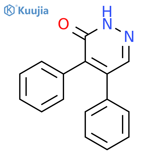 4,5-Diphenylpyridazin-3(2H)-one structure