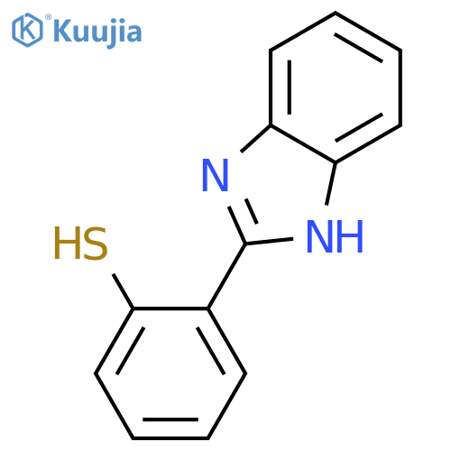 Benzenethiol, 2-(1H-benzimidazol-2-yl)- structure