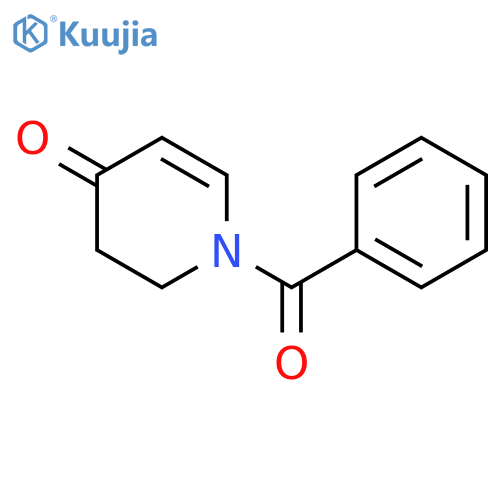 1-benzoyl-1,2,3,4-tetrahydropyridin-4-one structure