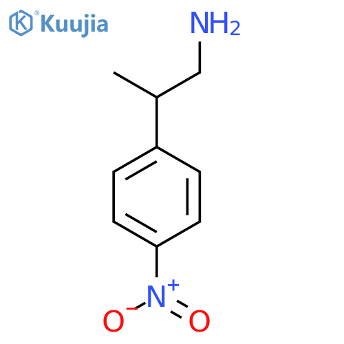 2-(4-nitrophenyl)propan-1-amine structure
