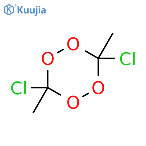3,6-Dichloro-3,6-dimethyl-[1,2,4,5]tetroxane structure