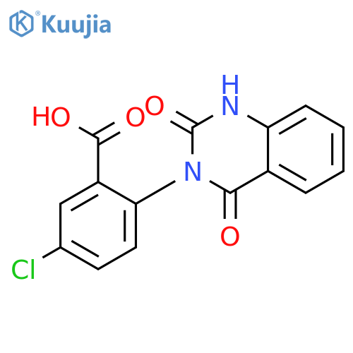 5-chloro-2-(2,4-dioxo-1h-quinazolin-3-yl)benzoic Acid structure