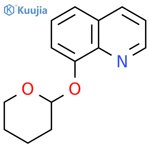 Quinoline, 8-[(tetrahydro-2H-pyran-2-yl)oxy]- structure