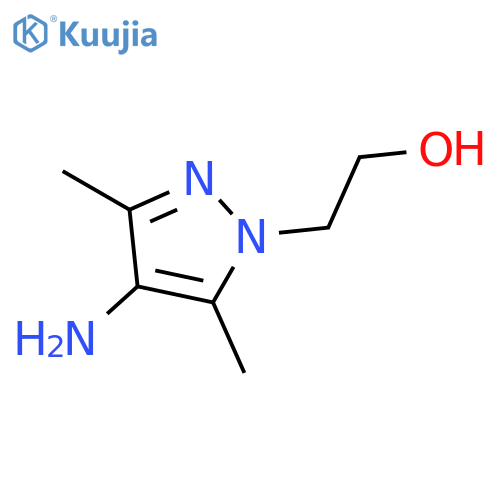 2-(4-Amino-3,5-dimethyl-1H-pyrazol-1-yl)ethanol structure