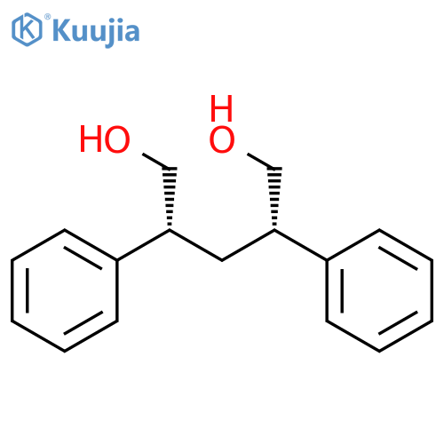 1,5-PENTANEDIOL, 2,4-DIPHENYL-, (R*,S*)- structure
