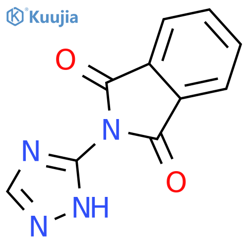 2-(1H-1,2,4-Triazol-3-yl)-1H-isoindole-1,3(2H)-dione structure