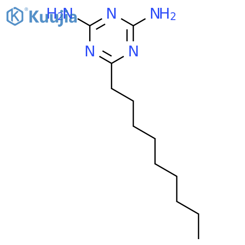 6-Nonyl-1,3,5-triazine-2,4-diamine structure