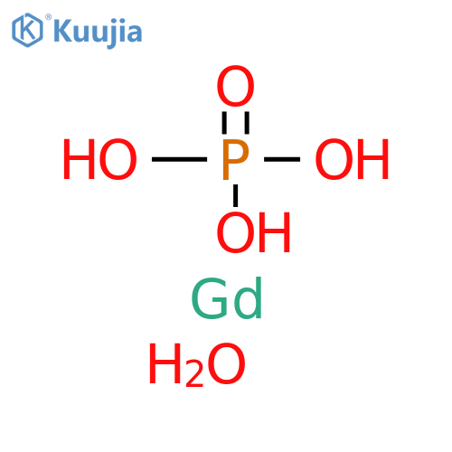 Phosphoric acid, gadolinium(3+) salt (1:1), dihydrate (9CI) structure