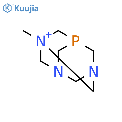 3,5-DIAZA-1-AZONIA-7-PHOSPHATRICYCLO[3.3.1.13,7]DECANE, 1-METHYL- structure