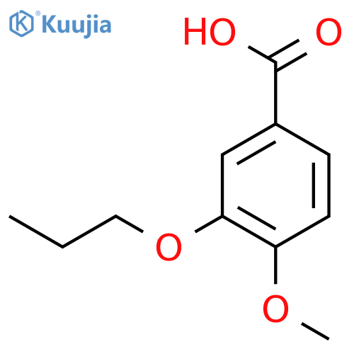4-Methoxy-3-propoxybenzoic acid structure