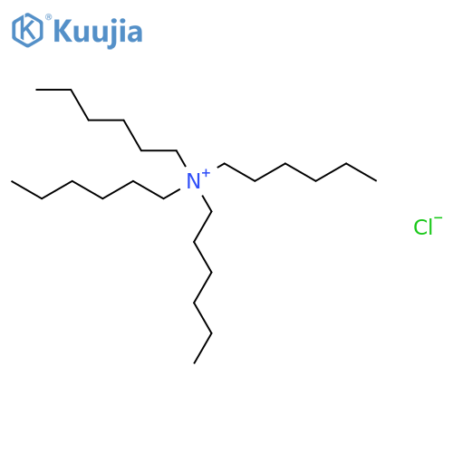1-Hexanaminium,N,N,N-trihexyl-, chloride (1:1) structure