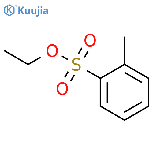 ethyl 2-methylbenzene-1-sulfonate structure