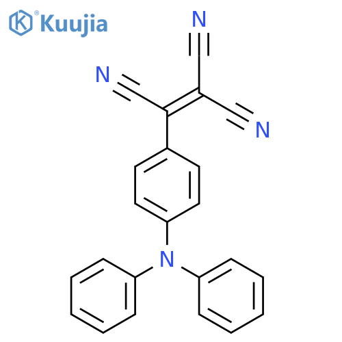 Ethenetricarbonitrile, [4-(diphenylamino)phenyl]- structure