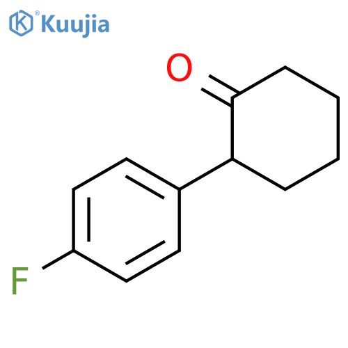 2-(4-Fluorophenyl)cyclohexanone structure