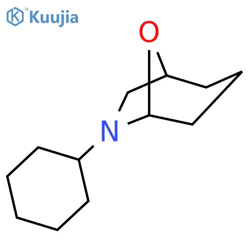6-cyclohexyl-8-oxa-6-azabicyclo[3.2.1]octane structure
