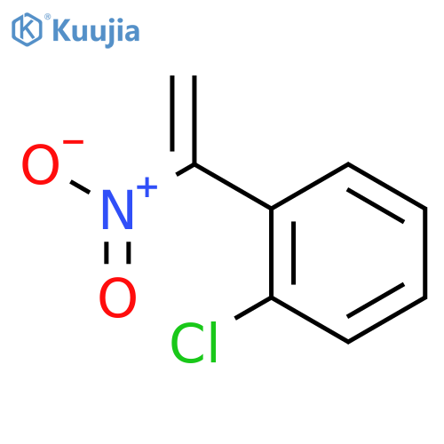 Benzene, 1-chloro-2-(1-nitroethenyl)- structure
