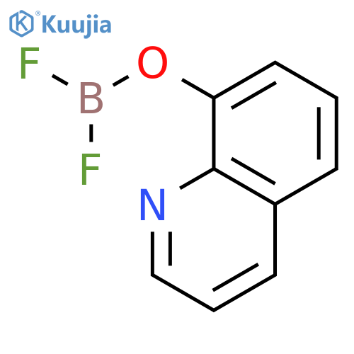 Quinoline, 8-[(difluoroboryl)oxy]- structure