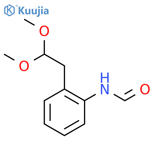 N-2-(2,2-Dimethoxy-ethyl)-phenyl-formamide structure