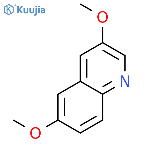 Quinoline, 3,6-dimethoxy- structure