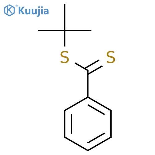 tert-butyl dithiobenzoate structure