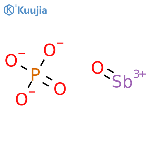 Antimony oxide phosphate structure