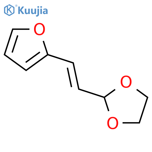 1,3-DIOXOLANE, 2-[(1E)-2-(2-FURANYL)ETHENYL]- structure