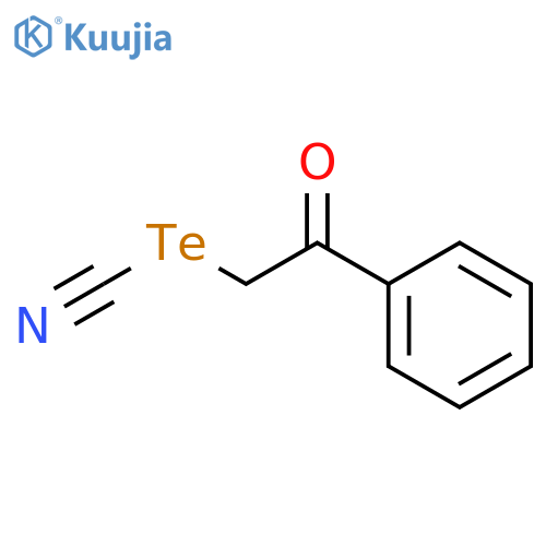Tellurocyanic acid, 2-oxo-2-phenylethyl ester structure