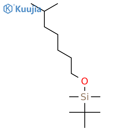 Silane, (1,1-dimethylethyl)dimethyl(isooctyloxy)- structure