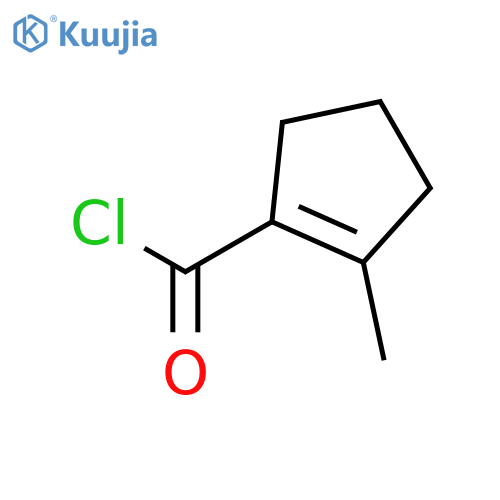 1-Cyclopentene-1-carbonyl chloride, 2-methyl- structure