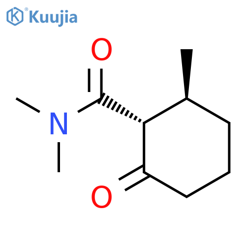 Cyclohexanecarboxamide, N,N,2-trimethyl-6-oxo-, (1R,2S)-rel- structure