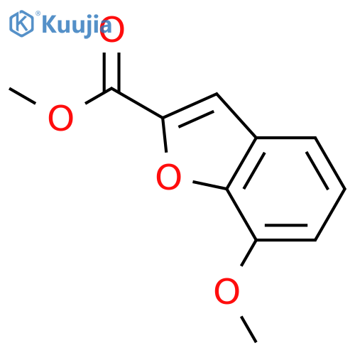 methyl 7-methoxy-1-benzofuran-2-carboxylate structure