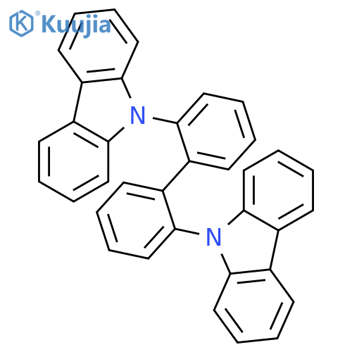 9H-CARBAZOLE, 9,9'-[1,1'-BIPHENYL]-2,2'-DIYLBIS- structure