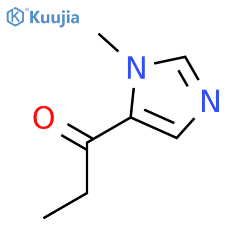 1-(1-methyl-1H-imidazol-5-yl)propan-1-one structure