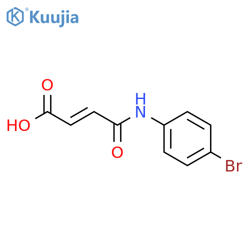 2-Butenoic acid,4-[(4-bromophenyl)amino]-4-oxo-, (2Z)- structure