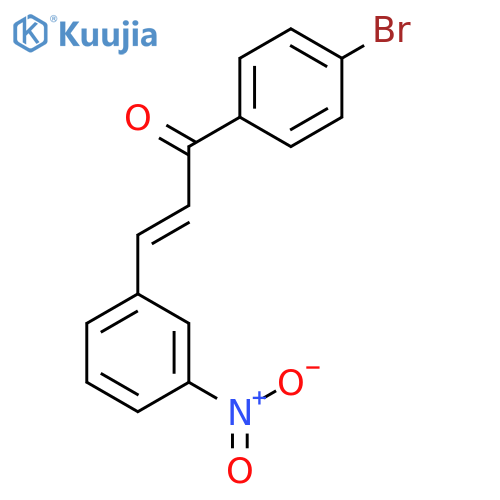 4'-Bromo-3-nitrochalcone structure