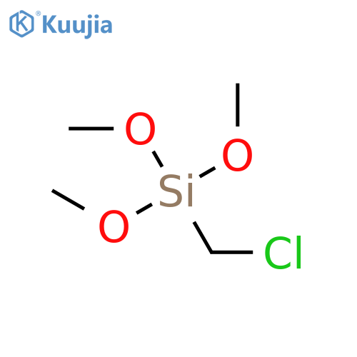 (Chloromethyl)trimethoxysilane structure