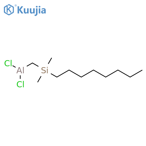 ALUMINUM, DICHLORO[(DIMETHYLOCTYLSILYL)METHYL]- structure