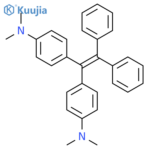 Benzenamine,4,4'-(2,2-diphenylethenylidene)bis[N,N-dimethyl- structure