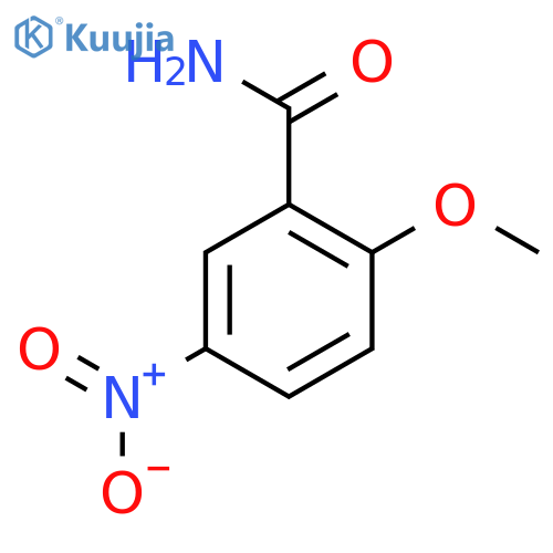 2-Methoxy-5-nitro-benzamide structure