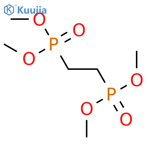 Phosphonic acid,P,P'-(1,2-ethanediyl)bis-, P,P,P',P'-tetramethyl ester structure