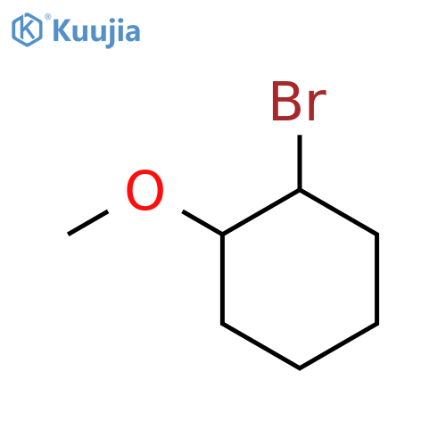 rac-(1R,2R)-1-bromo-2-methoxycyclohexane structure
