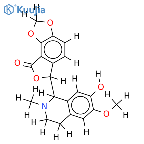 (-)-O7-demethyl-adlumine structure