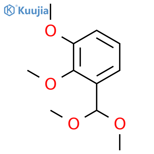1-(Dimethoxymethyl)-2,3-dimethoxybenzene structure