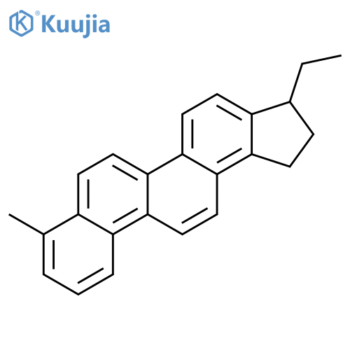 3-ethyl-8-methyl-2,3-dihydro-1H-cyclopenta[a]chrysene structure
