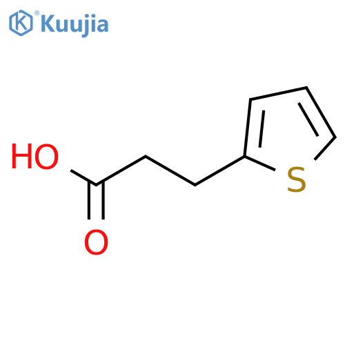 3-(Thiophen-2-yl)propionic Acid structure