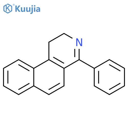 Benz[f]isoquinoline, 1,2-dihydro-4-phenyl- structure